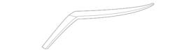 62075-5r00b Nissan Genuine Upper Molding