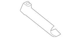 Nissan 62075-6rz0h Genuine Bumper Trim
