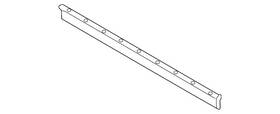 62088-5ee0a Nissan Genuine Bumper Trim