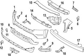 62090-9bu1a Nissan Genuine Upper Absorber