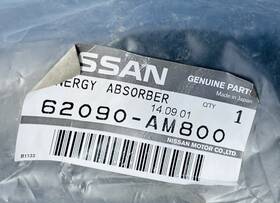 62090-am800 Nissan 62090am800 Infiniti Front Bumper Reinforcement Impact Crash Foam New Oem