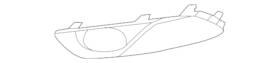 62257-3sh0a Nissan Genuine Finish Molding