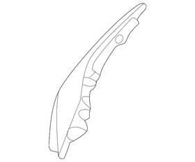 62415-6jf5d Nissan Genuine Molding