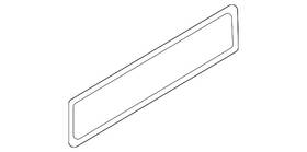 Nissan 762h9-3wj8a Genuine Bumper Cover Seal