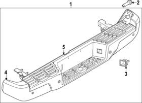 85010-9bw2d Nissan Genuine Bumper Assembly