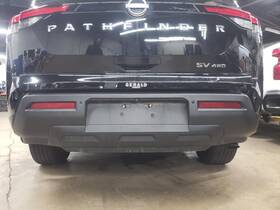 850186ta0a Nissan 22 23 24 25 Pathfinder Rear Bumper Without Trailer Hitch Black Textured