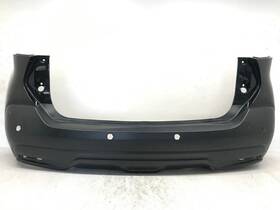 85022-5rb0h Nissan Rear Bumper Cover Kicks S/sv With Sensor Holes Black 18 19 Oem0