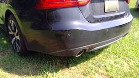 850224rb0h Nissan Rear Bumper With Park Assist Fits 16-18 Maxima Oem