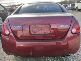 850227y025 Nissan Used Rear Bumper Assembly Fits 2006 Maxima From 1/04 Grade A