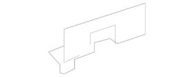 85040-kb50a Nissan Genuine Reinforced Beam Bracket