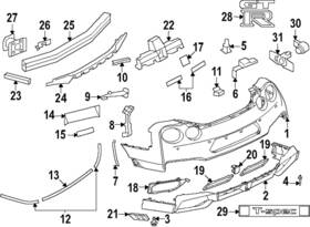 85086-6hw1a Nissan Genuine Side Molding