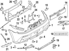 85090-6gr0a Nissan Genuine Energy Absorber