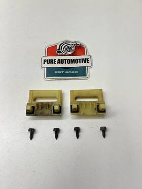 85244-ad000 Nissan 2003-2008 350z Rear Bumper Mounting Clip Tab Track Slider Pair Oem