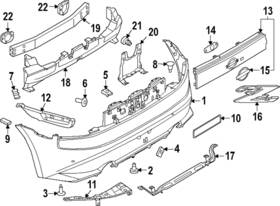85249-6gp0a Nissan Genuine Lower Retainer