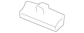 85284-ca000 Nissan Genuine Bumper Cover Clip