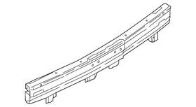 H5030-6mamh Nissan Genuine Impact Bar
