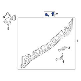 01121a6041 Nissan Oe For Sentra 2020-2024 Bumper Cover Bolt