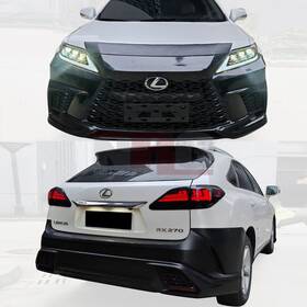 23-451 Nrg For 2011 Lexus Rx350 Rx450h 23 Rx F Sport Style Front Rear Bumper Headlights