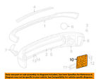 55077220ac Oem 1500 Front Ram Chrysler Plate 02-05 Bumper-mount Dodge