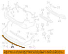 866801u700 Oem 2014 Grille Rear Sorento Kia Bumper-