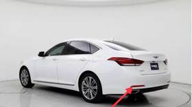 92405-b1000 Oem 2017-2020 Genesis G80 Rear Bumper Left Driver Side Reflector