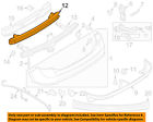 Bt4z17906a Oem Rear Ford Bumper-impact Bar