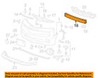22785364 Oem Camaro Chevrolet Gm 10-14 Front Grille-impact Bumper Bar