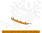 68003825ab Oem Chrysler Absorber 07-11 Foam Bumper-bumper Impact Dodge Nitro