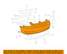 1bg23tzzab Oem Cover Chrysler 08-10 Town Country-bumper