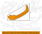 Bt4z17810bptm Oem Edge Rear Bumper-bumper Ford 11-14 Cover