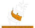 2l1z17d957mptm Oem Expedition-bumper Cover 2003 Ford