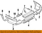 Mr533016 Oem Mitsubishi Bumper-bumper Rear