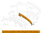 5113097ab Oem Rear Bumper-impact Bar Chrysler