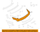 51123423776 Oem Rear Bmw 07-10 Cover X3 Bumper-bumper