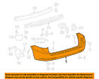 5215908905 Oem Sienna 11-14 Bumper-bumper Rear Toyota Cover