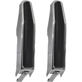T71231 Oer Pair Chrome Front Bumper Guards For 1967-1972 Chevy And Gmc Pickup Truck