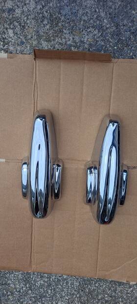 991-353 Ome Front Or Rear Bumper Overriders Austin Healey 100-6 3000