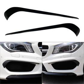 Onegogogo 550755910388 Front Bumper Lip Splitter Spoiler For Mercedes Benz Cla C117 2013-2015 Car New