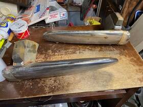 K-148 Opel Sae 1968-74 Gt Original Rear Bumpers Guards Hella K148 Lenses Straight