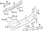 6410c020 Original Mitsubishi Factory Oem Reinforce Bar Genuine