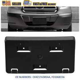 Ck4z17a385aa Oxilam Front License Plate Bracket Plastic For 2015-2019 Ford Transit-250 350 Hd
