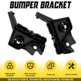 Fo10-42153 Oxilam Bumper Bracket Face Cover Protect Front Left Right Fit Ford Taurus 2010-2019 Usa