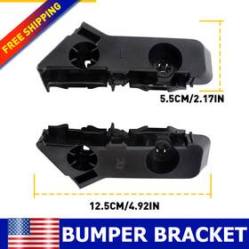 Xpd-bxg-59400 Oxilam Left And Right Side Front Bumper Support Brackets For 2012-2014 Dodge Charger Srt8