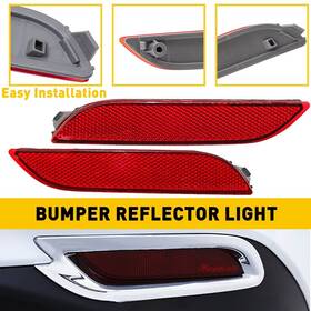 Xpd-hgd-19844 Oxilam Rear Bumper Reflector Lh Rh Fits 2018-2021 For Camry L Le Se Xle Xse Accessories