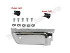P180323183122 Autosdepo Rear Bumper Chrome End Sensor Holder Clips 0643307356571