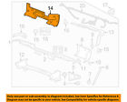 15284310 Pad Bumper-step Rear Gm Oem