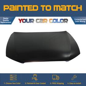 Au1230123 Paint A Part For 2012-2018 Audi A6 Hoodinium Painted To Match