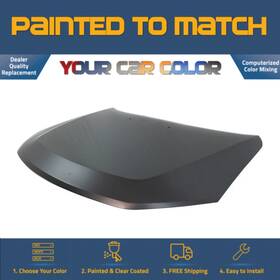 Fo1230279 Paint A Part For 2010-2012 Ford Fusion Hybrid Hood Painted To Match