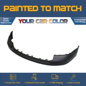 Gm1000873 Paint A Part For 2007-2010 Gmc Sierra Front Bumper Cover 2500/3500 Black Painted To Match