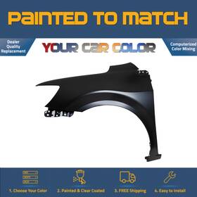 Gm1240374 Paint A Part For 2012-2020 Chevy Sonic Hatchback Left Fender Driver Side Painted To Match